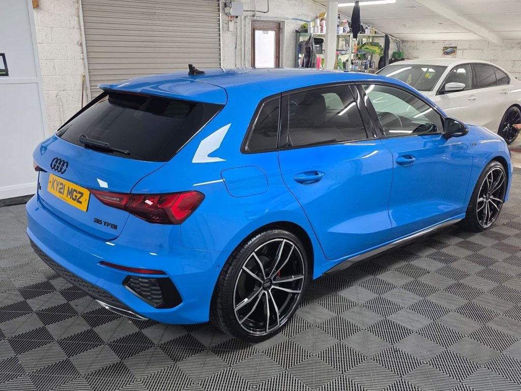 USED 2021 21 AUDI A3 1.5 TFSI 35 S line Sportback 5dr Petrol Manual Euro 6 (s/s) (150 ps) 