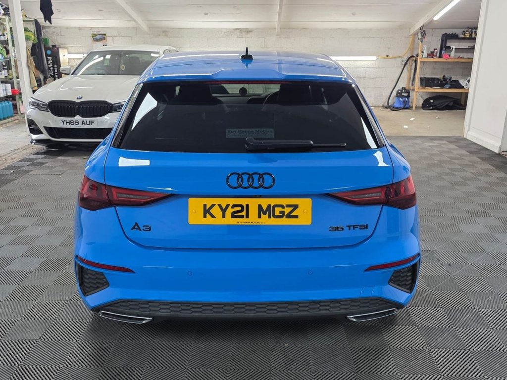 USED 2021 21 AUDI A3 1.5 TFSI 35 S line Sportback 5dr Petrol Manual Euro 6 (s/s) (150 ps) 