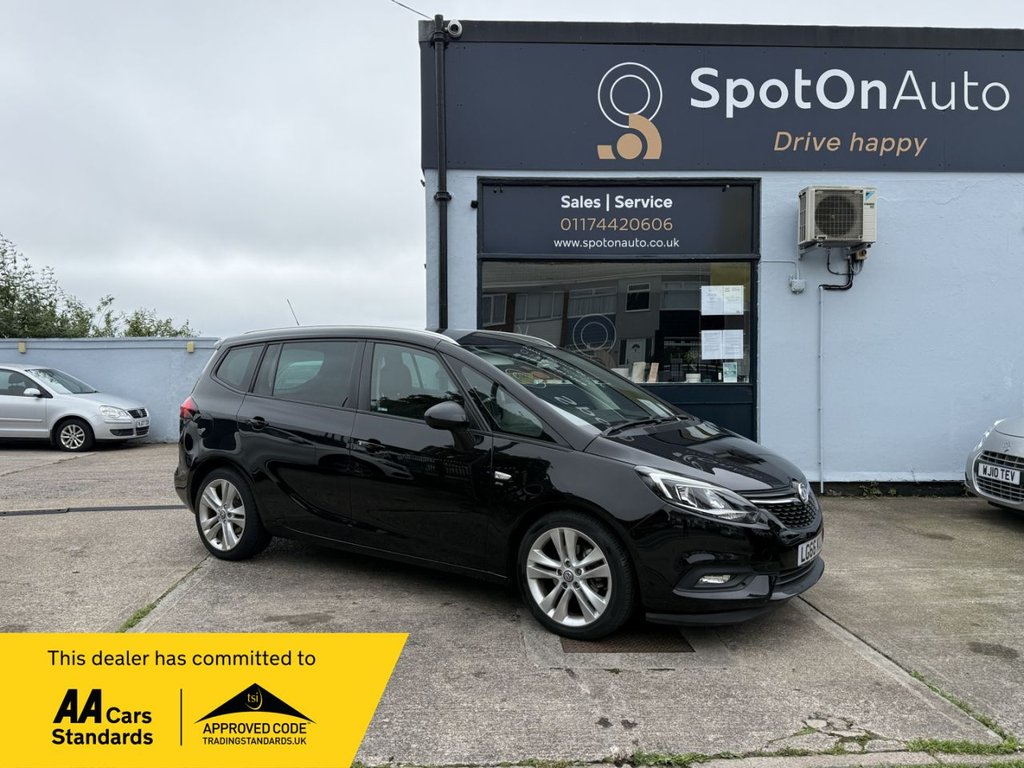 USED 2016 66 VAUXHALL ZAFIRA TOURER 1.4i Turbo SRi MPV 5dr Petrol Auto Euro 6 (140 ps) AUTO+FULL SERVICE HISTORY
