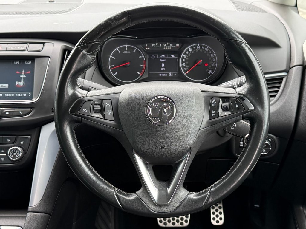 USED 2016 66 VAUXHALL ZAFIRA TOURER 1.4i Turbo SRi MPV 5dr Petrol Auto Euro 6 (140 ps) AUTO+FULL SERVICE HISTORY