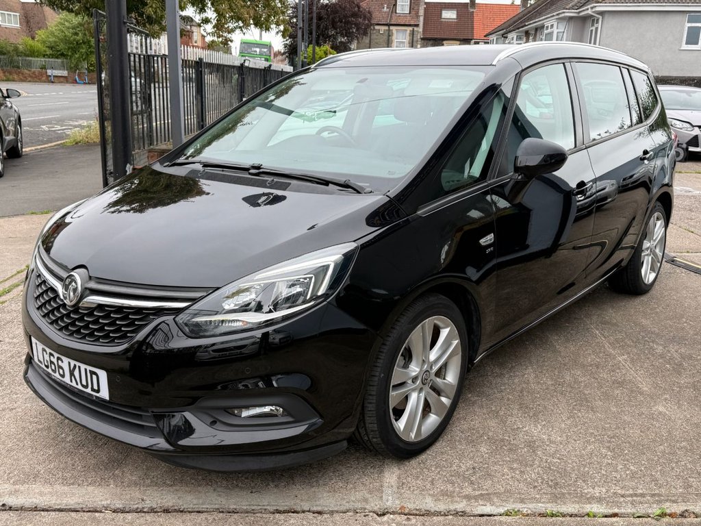 USED 2016 66 VAUXHALL ZAFIRA TOURER 1.4i Turbo SRi MPV 5dr Petrol Auto Euro 6 (140 ps) AUTO+FULL SERVICE HISTORY