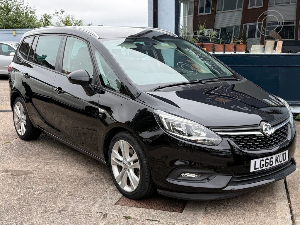 USED 2016 66 VAUXHALL ZAFIRA TOURER 1.4i Turbo SRi MPV 5dr Petrol Auto Euro 6 (140 ps) AUTO+FULL SERVICE HISTORY