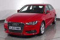 USED 2013 63 AUDI A3 1.6 TDI Sport Sportback 5dr Diesel S Tronic Euro 5 (s/s) (105 ps) &pound;20 TAX I SERVICE HISTORY I CAMBELT DONE
