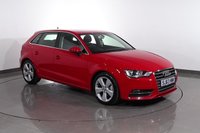 USED 2013 63 AUDI A3 1.6 TDI Sport Sportback 5dr Diesel S Tronic Euro 5 (s/s) (105 ps) &pound;20 TAX I SERVICE HISTORY I CAMBELT DONE