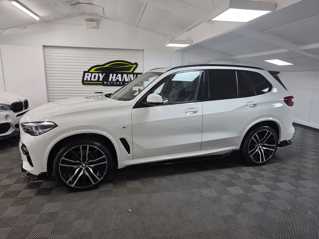 USED 2021 T BMW X5 3.0 30d MHT M Sport SUV 5dr Diesel Hybrid Auto xDrive Euro 6 (s/s) (286 ps) Cruise Control - Speed Limiter !