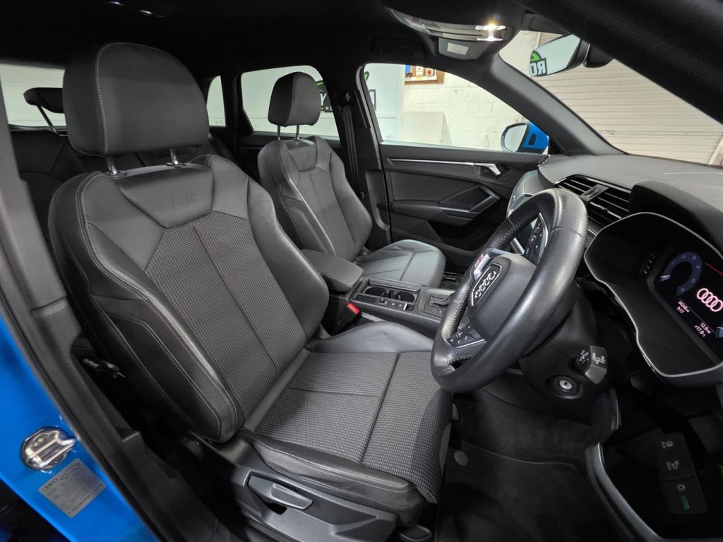 USED 2020 18 AUDI Q3 2.0 TDI 35 S line SUV 5dr Diesel S Tronic Euro 6 (s/s) (150 ps) Bluetooth - SatNav!