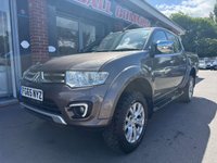 USED 2015 65 MITSUBISHI L200 2.5 DI-D Barbarian Pickup Double Cab 4dr Diesel Manual 4WD Euro 5 (LB) (175 ps) FULL SERVICE~2 KEYS~1 KEEPER