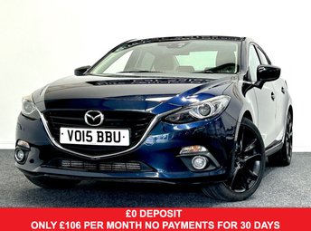 2015 MAZDA MAZDA3 2.2 SKYACTIV-D Sport Nav Fastback 4dr Diesel Manual Euro 6 (s/s) (150 ps) &pound;4990.00