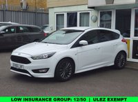 USED 2017 66 FORD FOCUS 1.0T EcoBoost ST-Line Hatchback 5dr Petrol Manual Euro 6 (s/s) (125 ps) Full Service History  |  Only 2 Owners From Brand New  |  2 Keys