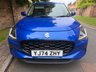 USED 2024 74 SUZUKI SWIFT 1.2 MHEV Motion Hatchback 5dr Petrol Hybrid Manual Euro 6 (s/s) (82 ps) 