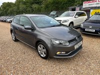 USED 2016 16 VOLKSWAGEN POLO 1.2 TSI BlueMotion Tech Match Euro 6 (s/s) 3dr Â£20 TAX+FSH+1 OWNER+P-SENSORS