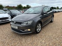 USED 2016 16 VOLKSWAGEN POLO 1.2 TSI BlueMotion Tech Match Euro 6 (s/s) 3dr Â£20 TAX+FSH+1 OWNER+P-SENSORS