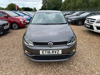 USED 2016 16 VOLKSWAGEN POLO 1.2 TSI BlueMotion Tech Match Euro 6 (s/s) 3dr Â£20 TAX+FSH+1 OWNER+P-SENSORS
