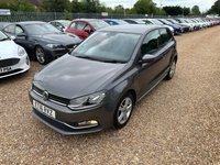 USED 2016 16 VOLKSWAGEN POLO 1.2 TSI BlueMotion Tech Match Euro 6 (s/s) 3dr Â£20 TAX+FSH+1 OWNER+P-SENSORS