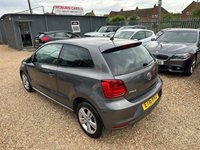 USED 2016 16 VOLKSWAGEN POLO 1.2 TSI BlueMotion Tech Match Euro 6 (s/s) 3dr Â£20 TAX+FSH+1 OWNER+P-SENSORS