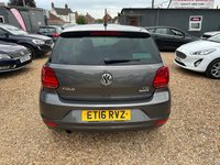 USED 2016 16 VOLKSWAGEN POLO 1.2 TSI BlueMotion Tech Match Euro 6 (s/s) 3dr Â£20 TAX+FSH+1 OWNER+P-SENSORS