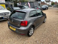 USED 2016 16 VOLKSWAGEN POLO 1.2 TSI BlueMotion Tech Match Euro 6 (s/s) 3dr Â£20 TAX+FSH+1 OWNER+P-SENSORS