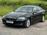 USED 2012 12 BMW 5 SERIES 2.0 520d SE Saloon 4dr Diesel Steptronic Euro 5 (s/s) (184 ps) OVER &pound;7000 OF FACTORY EXTRAS