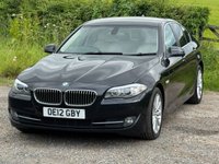 USED 2012 12 BMW 5 SERIES 2.0 520d SE Saloon 4dr Diesel Steptronic Euro 5 (s/s) (184 ps) OVER &pound;7000 OF FACTORY EXTRAS