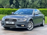 USED 2015 15 AUDI A4 2.0 TDI SE Technik Saloon 4dr Diesel Manual Euro 5 (s/s) (177 ps) PARKING SENSORS + LEATHER SEATS