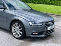 USED 2015 15 AUDI A4 2.0 TDI SE Technik Saloon 4dr Diesel Manual Euro 5 (s/s) (177 ps) PARKING SENSORS + LEATHER SEATS