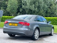 USED 2015 15 AUDI A4 2.0 TDI SE Technik Saloon 4dr Diesel Manual Euro 5 (s/s) (177 ps) PARKING SENSORS + LEATHER SEATS