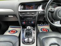 USED 2015 15 AUDI A4 2.0 TDI SE Technik Saloon 4dr Diesel Manual Euro 5 (s/s) (177 ps) PARKING SENSORS + LEATHER SEATS