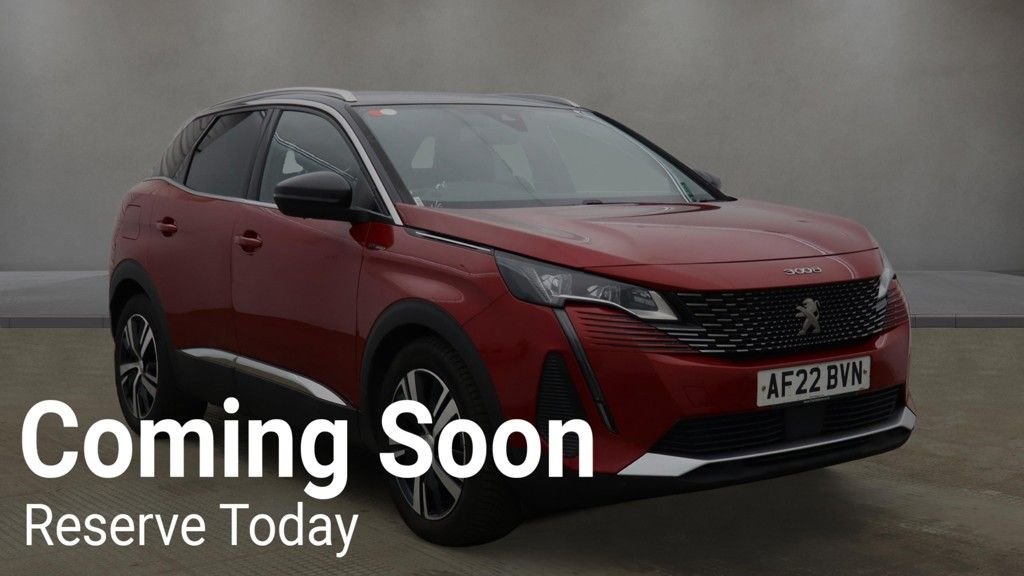 USED 2022 22 PEUGEOT 3008 1.6 13.2kWh GT SUV 5dr Petrol Plug-in Hybrid e-EAT Euro 6 (s/s) (225 ps) 