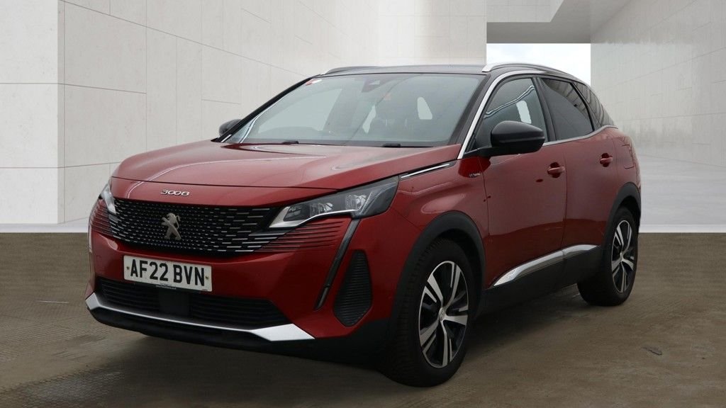 USED 2022 22 PEUGEOT 3008 1.6 13.2kWh GT SUV 5dr Petrol Plug-in Hybrid e-EAT Euro 6 (s/s) (225 ps) 