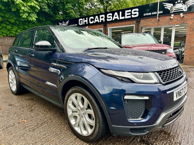 View our LAND ROVER RANGE ROVER EVOQUE