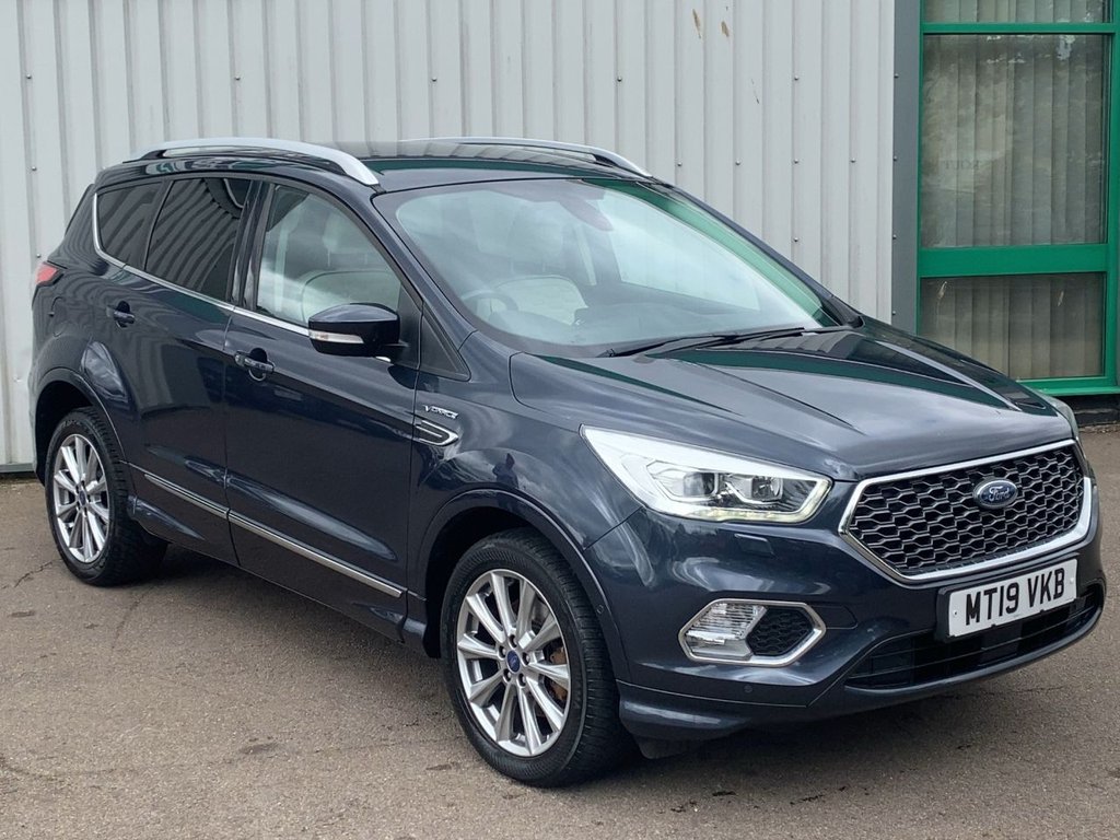 USED 2019 19 FORD KUGA 2.0 TDCi Vignale SUV 5dr Diesel Powershift AWD Euro 6 (s/s) (180 ps) *XENONS+CAMERA+SATNAV+CARPLAY*