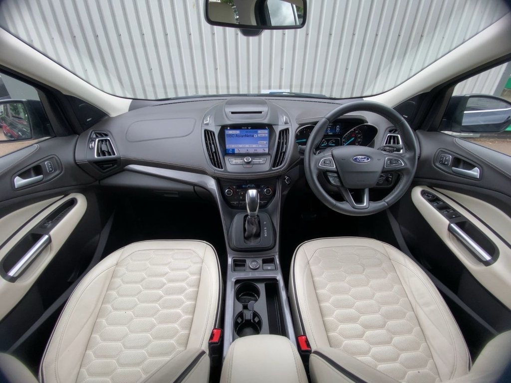 USED 2019 19 FORD KUGA 2.0 TDCi Vignale SUV 5dr Diesel Powershift AWD Euro 6 (s/s) (180 ps) *XENONS+CAMERA+SATNAV+CARPLAY*