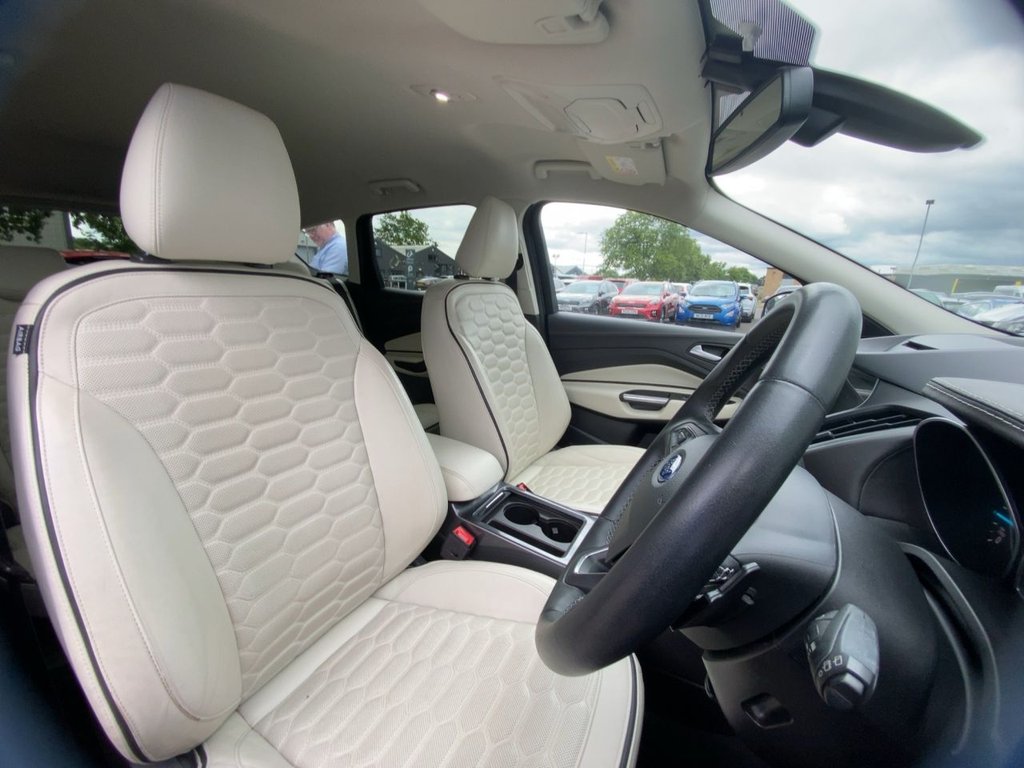 USED 2019 19 FORD KUGA 2.0 TDCi Vignale SUV 5dr Diesel Powershift AWD Euro 6 (s/s) (180 ps) *XENONS+CAMERA+SATNAV+CARPLAY*