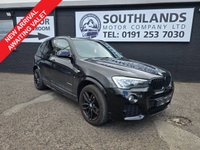 USED 2017 17 BMW X3 2.0 20d M Sport SUV 5dr Diesel Auto xDrive Euro 6 (s/s) (190 ps) 12 MONTHS MOT AND WARRANTY INCLUDED