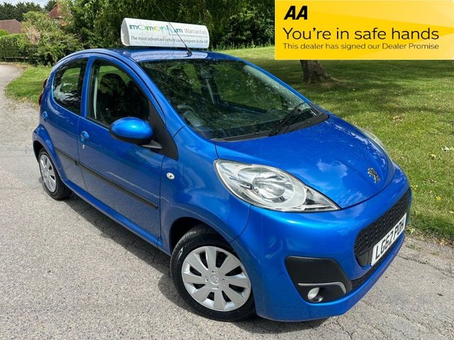 View our Peugeot 107 1.0 12V Active Hatchback 5dr Petrol Manual Euro 5 (68 ps)