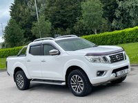 USED 2018 18 NISSAN NAVARA 2.3 dCi Tekna Pickup Double Cab 4dr Diesel Manual 4WD Euro 6 (s/s) (190 ps) ** NO VAT ** FULL LEATHER