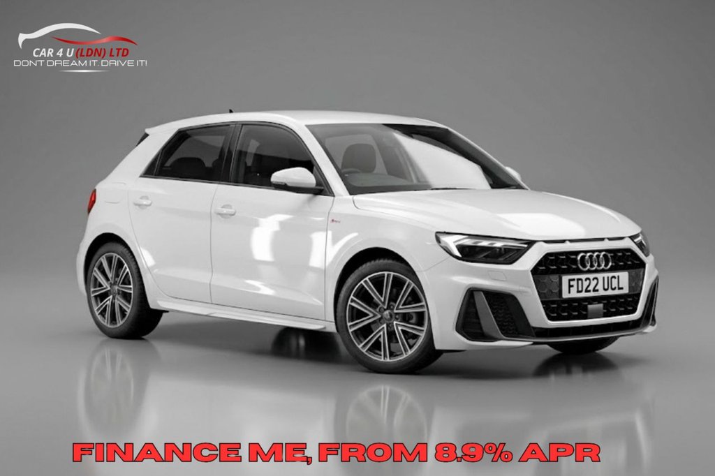 White 2022 Audi A1 1.0 30 TFSI S Line Tronic Hatchback Front-wheel drive Automatic