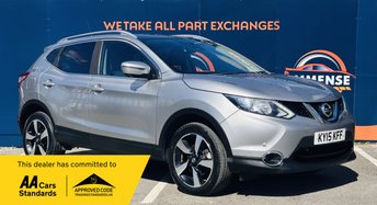 2015 NISSAN QASHQAI 1.5 dCi n-tec+ SUV 5dr Diesel Manual 2WD Euro 5 (s/s) (110 ps) &pound;5295.00