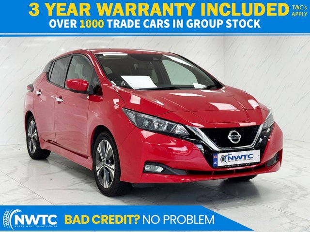 View our Nissan Leaf *AUTO!* 40kWh N-Connecta Hatchback 5dr Electric Auto (150 ps) F/S/H! 1 OWNER! 