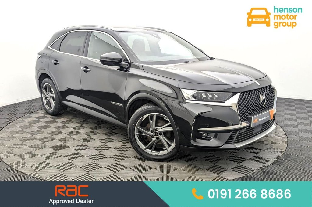 USED 2019 69 DS AUTOMOBILES DS 7 CROSSBACK 1.2 PureTech Prestige Crossback 5dr Petrol Manual Euro 6 (s/s) (130 ps) Sat Nav, Full Leather, Climate