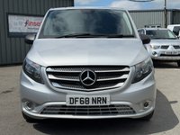 USED 2018 68 MERCEDES-BENZ VITO 2.1 119 CDI BlueTEC Sport Crew Van Double Cab 5dr Diesel G-Tronic+ RWD L2 Euro 6 (s/s) (LWB) (190 ps) 