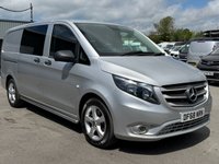 USED 2018 68 MERCEDES-BENZ VITO 2.1 119 CDI BlueTEC Sport Crew Van Double Cab 5dr Diesel G-Tronic+ RWD L2 Euro 6 (s/s) (LWB) (190 ps) 