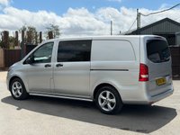USED 2018 68 MERCEDES-BENZ VITO 2.1 119 CDI BlueTEC Sport Crew Van Double Cab 5dr Diesel G-Tronic+ RWD L2 Euro 6 (s/s) (LWB) (190 ps) 