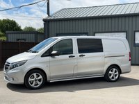 USED 2018 68 MERCEDES-BENZ VITO 2.1 119 CDI BlueTEC Sport Crew Van Double Cab 5dr Diesel G-Tronic+ RWD L2 Euro 6 (s/s) (LWB) (190 ps) 