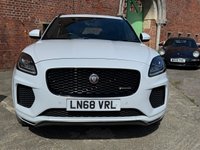 USED 2018 68 JAGUAR E-PACE 2.0 D150 R-Dynamic SE SUV 5dr Diesel Auto AWD Euro 6 (s/s) (150 ps) *         -BRAND NEW  MOT AND SERVICE**AIR CON*ALLOY WHEELS**SAT NAV REVERSING CAMERA PAN-SUNROOF-FULL LEATHER SEATS