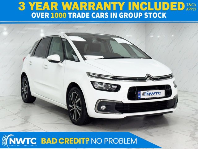 View our Citroen C4 Spacetourer 1.2 PureTech Flair MPV 5dr Petrol Manual Euro 6 (s/s) (130 ps) 2 FORMER OWNERS! 