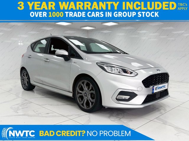 View our Ford Fiesta 1.0T EcoBoost GPF ST-Line Hatchback 5dr Petrol Manual Euro 6 (s/s) (125 ps) 1 FORMER OWNER!
