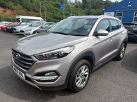 USED 2018 67 HYUNDAI TUCSON 1.6 GDi Blue Drive SE Nav SUV 5dr Petrol Manual Euro 6 (s/s) (132 ps) SERVICE HISTORY - 8 STAMPS, HEATED SEATS, REVERSING CAMERA