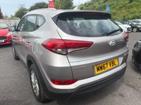 USED 2018 67 HYUNDAI TUCSON 1.6 GDi Blue Drive SE Nav SUV 5dr Petrol Manual Euro 6 (s/s) (132 ps) SERVICE HISTORY - 8 STAMPS, HEATED SEATS, REVERSING CAMERA