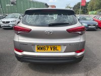 USED 2018 67 HYUNDAI TUCSON 1.6 GDi Blue Drive SE Nav SUV 5dr Petrol Manual Euro 6 (s/s) (132 ps) SERVICE HISTORY - 8 STAMPS, HEATED SEATS, REVERSING CAMERA